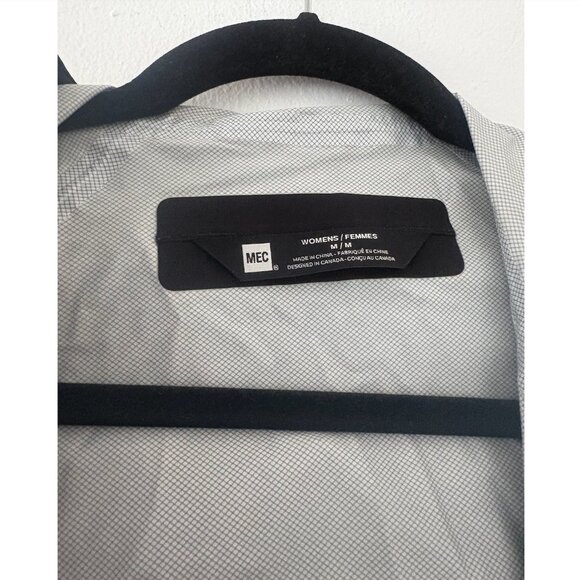 Black MEC Rain Jacket - Picture 2 of 4